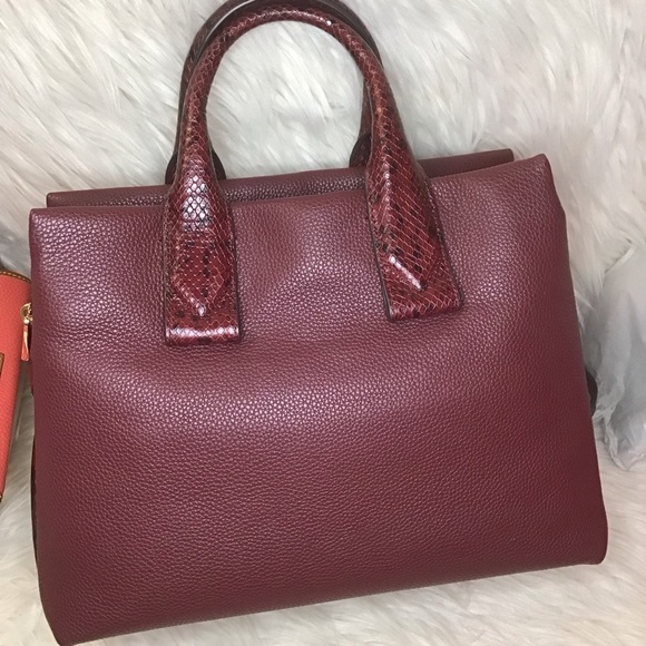 Michael kors Lrg leather Rollins satchel tote - Picture 3 of 16